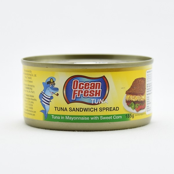 Oceanfresh Tuna Mayonnaise Sweet Corn Spread 185G - OCEAN FRESH - Spreads - in Sri Lanka