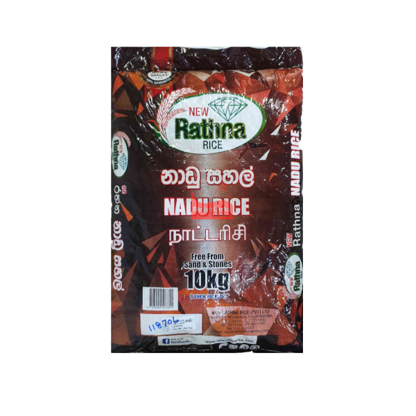 New Rathna Rice White Nadu 10Kg - in Sri Lanka