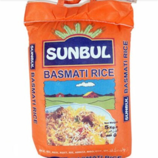 Sunbul Basmathi Rice 5Kg - SUNBUL - Pulses - in Sri Lanka