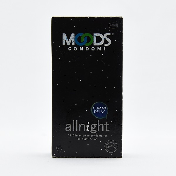 Moods All Night Condoms 12S - MOODS - Contraceptive Agents - in Sri Lanka