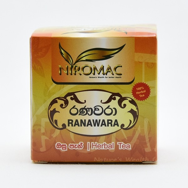 Niromac Ranawara Herb Tea Bag 15S 30G - NIROMAC - Special Health - in Sri Lanka