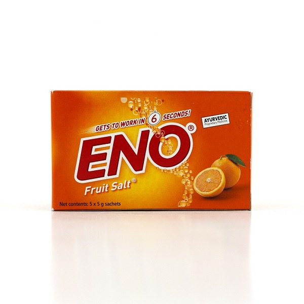 Eno Fruit Salt Orange Flavourantacid Powder 5*5G - ENO - Special Health - in Sri Lanka