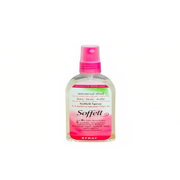 Soffell Floral Mosquito Repellent Spray 80Ml - SOFFEL - Pest Control - in Sri Lanka