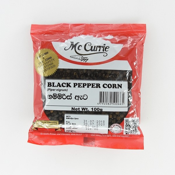 Mccurrie Pepper Corn 100G - MCCURRIE - Seasoning - in Sri Lanka