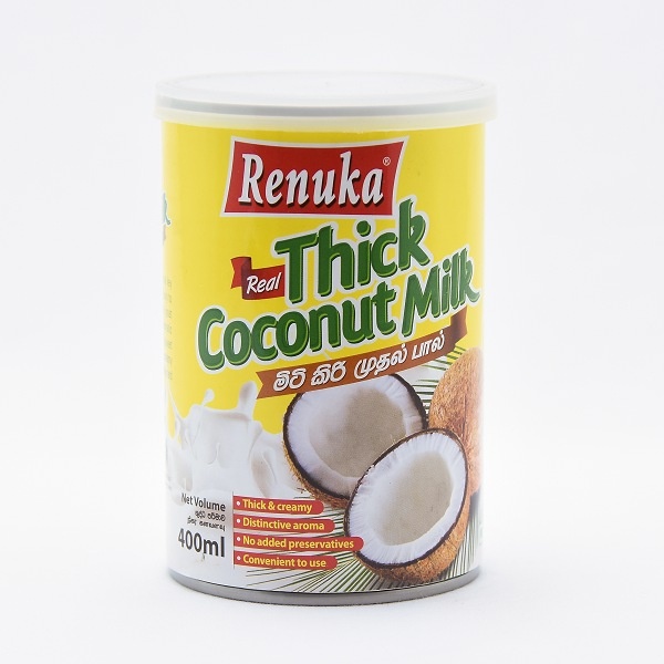 Renuka Thick Coconut Milk Can 400Ml - RENUKA - Seasoning - in Sri Lanka