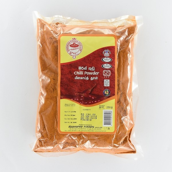 Ruhunu Chilli Powder 250G | Glomark.lk