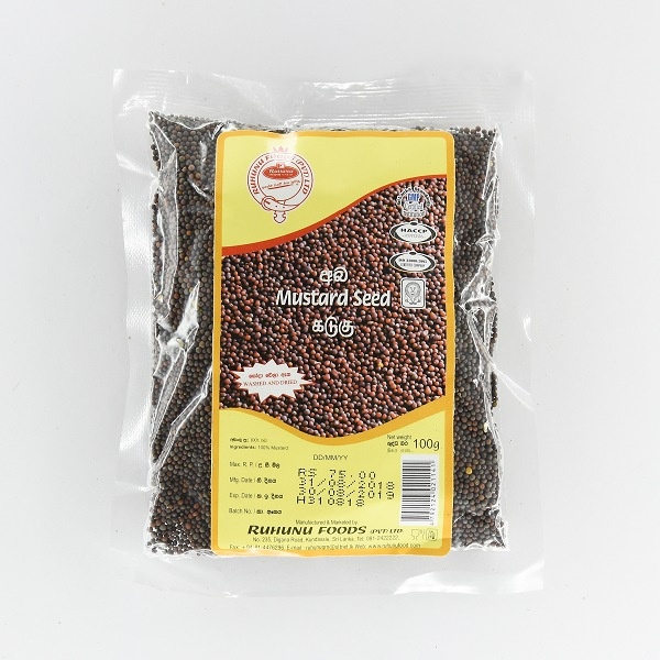 Ruhunu Mustard Seed 100G - in Sri Lanka