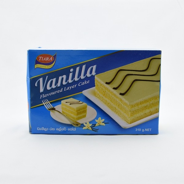 Tiara Layer Cake Vanilla 310G | Glomark.lk