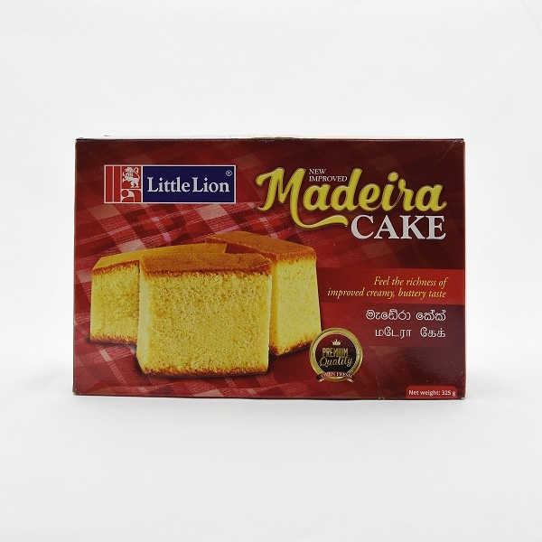 Little Lion Madeira Cake 325G - LITTLE LION - Confectionary - in Sri Lanka