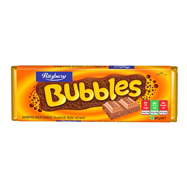 Ritzbury Chocolate Bubbles 100G - in Sri Lanka