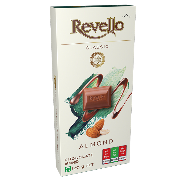 Ritzbury Revello Chocolate Almond 170G - in Sri Lanka