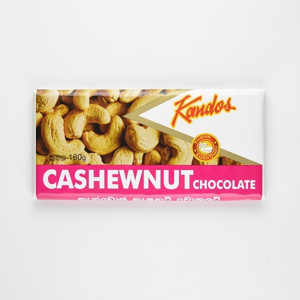 Kandos Large Cashewnut Chocolate 160G - KANDOS - Confectionary - in Sri Lanka