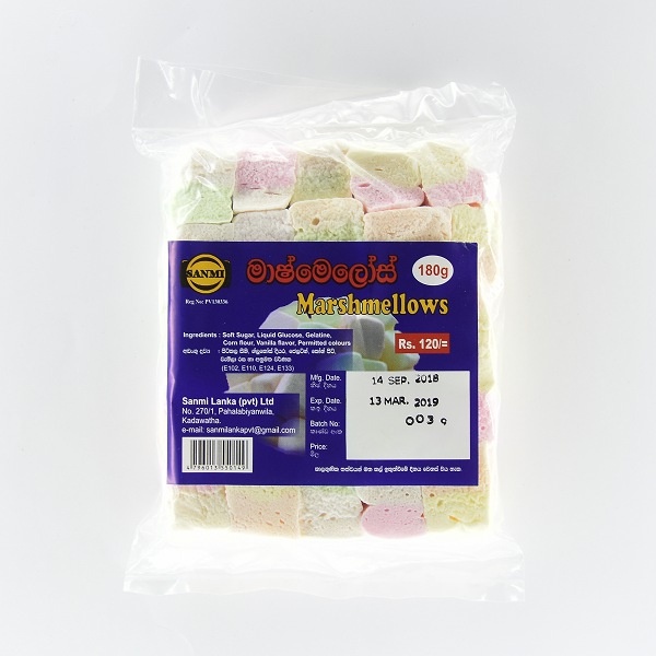 Sanmi Marshmellow 180G - SANMI - Confectionary - in Sri Lanka
