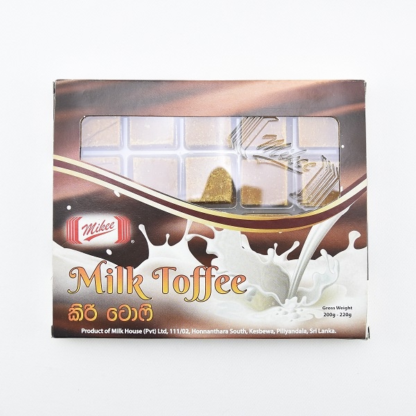 Mikee Premium Quality Milk Toffee 200G - in Sri Lanka