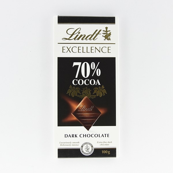 Lindt Chocolate Excellence Dark 70% 100G - LINDT - Confectionary - in Sri Lanka