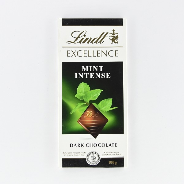 Lindt Chocolate Excellence Mint Intense 100G - in Sri Lanka