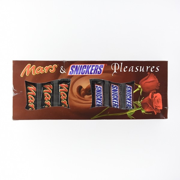 Mars & Snickers Chocolate Pleasures Pack 144G - MARS - Confectionary - in Sri Lanka