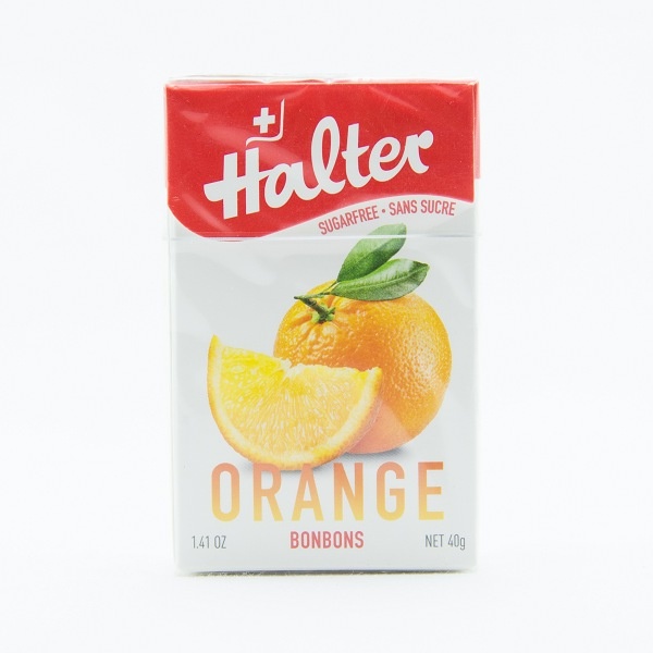 Halter Toffee Orange Sugarfree Box 40G - HALTER - Confectionary - in Sri Lanka