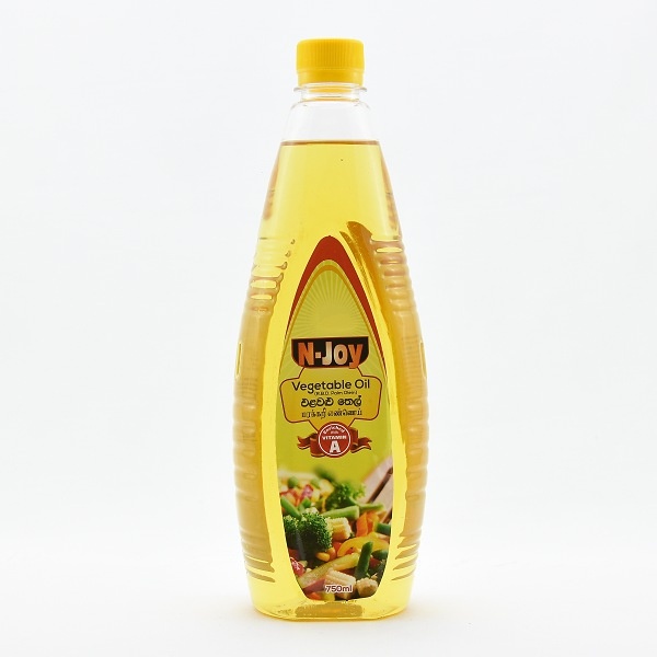 N Joy Vegetable Oil 750Ml - in Sri Lanka