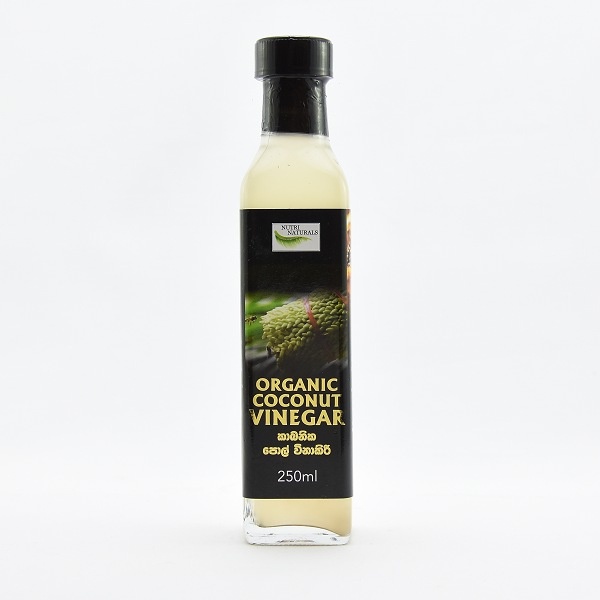 Nutri Naturals Organic Coconut Vinegar 250Ml - NUTRI NATURALS - Seasoning - in Sri Lanka