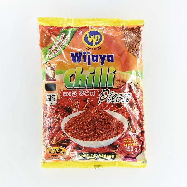 Wijaya Chilli Pieces 250G - WIJAYA - Seasoning - in Sri Lanka