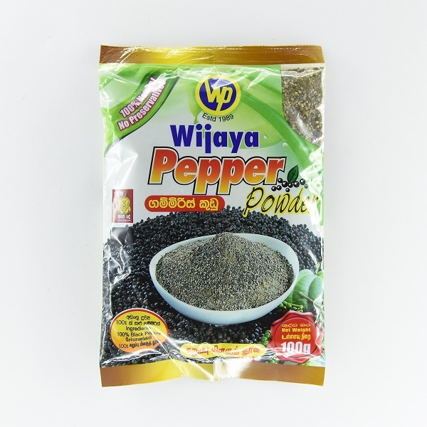 Wijaya Pepper Powder 100G - in Sri Lanka
