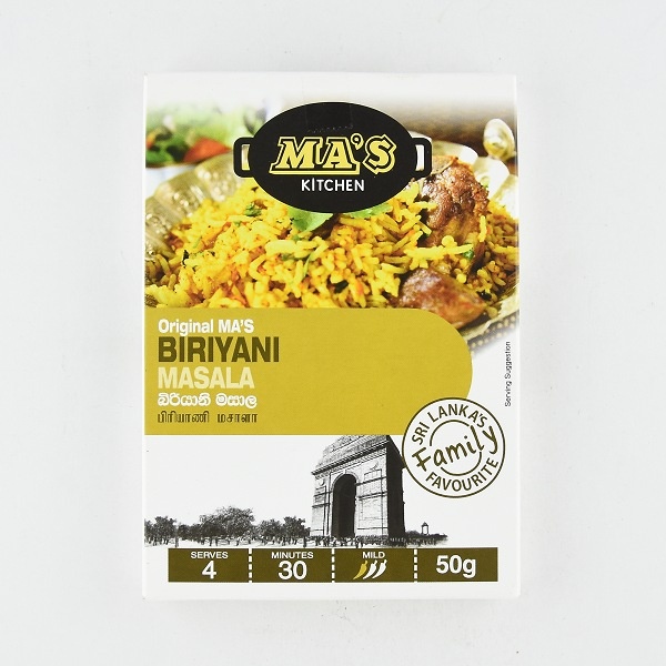 Ma'S Biriyani Masala 50G - MA'S - Seasoning - in Sri Lanka