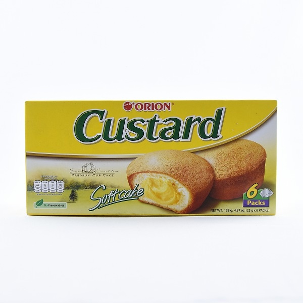 Orion Custard Cake 138G - in Sri Lanka