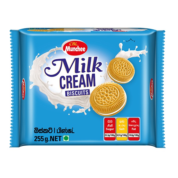 Munchee Biscuit Milk Cream 290G - MUNCHEE - Biscuits - in Sri Lanka