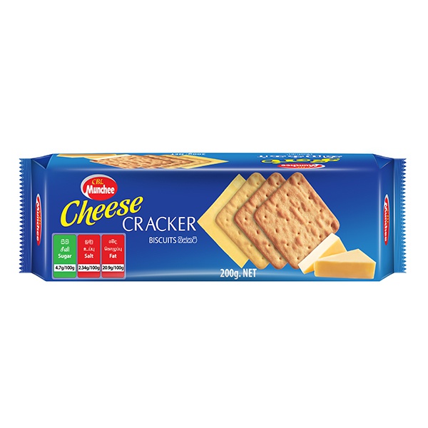 Munchee Biscuit Cheese Cracker 200G - in Sri Lanka