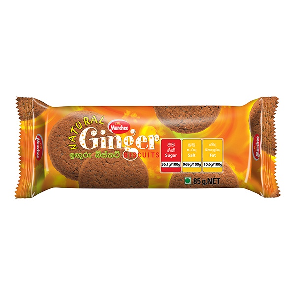 Munchee Biscuit Ginger 85G - MUNCHEE - Biscuits - in Sri Lanka