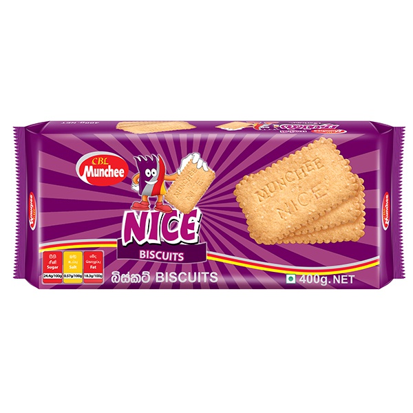 Munchee Biscuit Nice 400G - MUNCHEE - Biscuits - in Sri Lanka