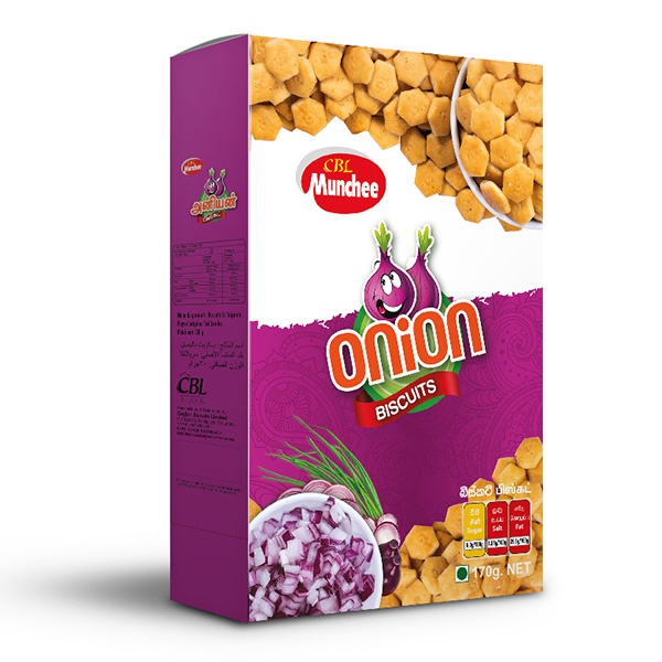 Munchee Biscuit Onion 170G - in Sri Lanka