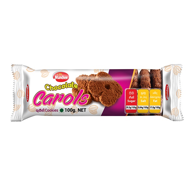Munchee Biscuit Chocolate Carols 100G - in Sri Lanka