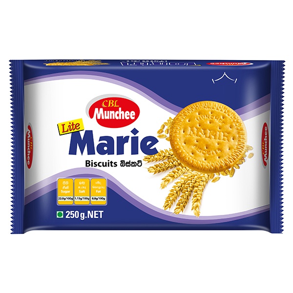 Munchee Biscuit Lite Marie 250G - MUNCHEE - Biscuits - in Sri Lanka