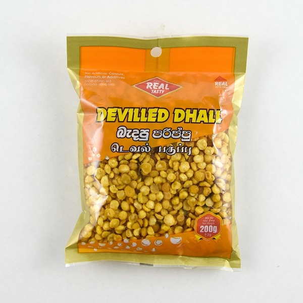 Real Tasty Devilled Dhal 200G - REAL TASTY - Snacks - in Sri Lanka