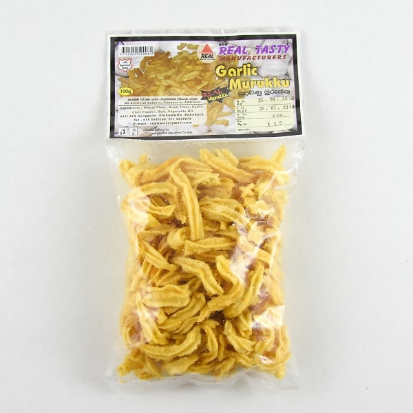 Real Tasty Garlic Murukku 100G - in Sri Lanka