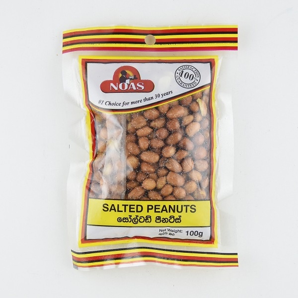 Noas Salted Peanut 100G - NOAS - Snacks - in Sri Lanka