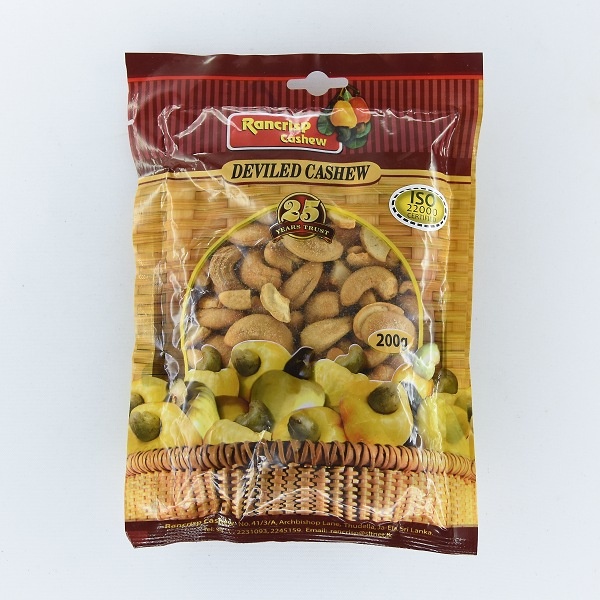 Rancrisp Devilled Cashew Nuts 200G - RANCRISP - Snacks - in Sri Lanka