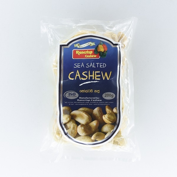 Rancrisp Salted Cashew Nuts 200G - RANCRISP - Snacks - in Sri Lanka