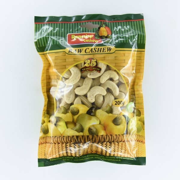 Rancrisp Raw Cashew Nuts 200G - in Sri Lanka