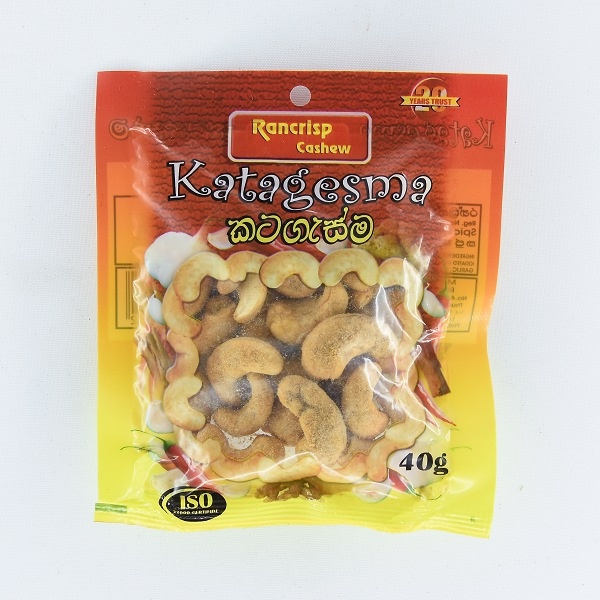 Rancrisp Katagesama Spiced Cashew 40G - RANCRISP - Snacks - in Sri Lanka