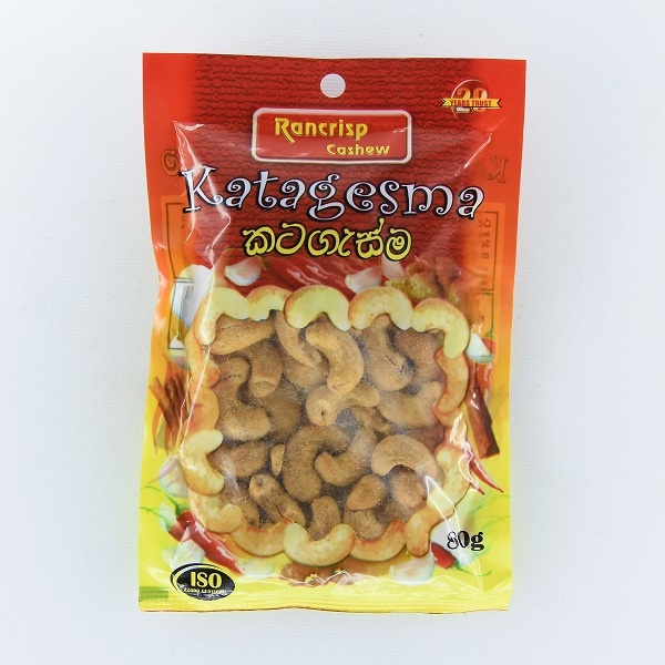 Rancrisp Katagesama Spiced Cashew 80G - RANCRISP - Snacks - in Sri Lanka