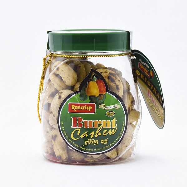 Rancrisp Burnt Cashew Nut Botlle 160G - RANCRISP - Snacks - in Sri Lanka