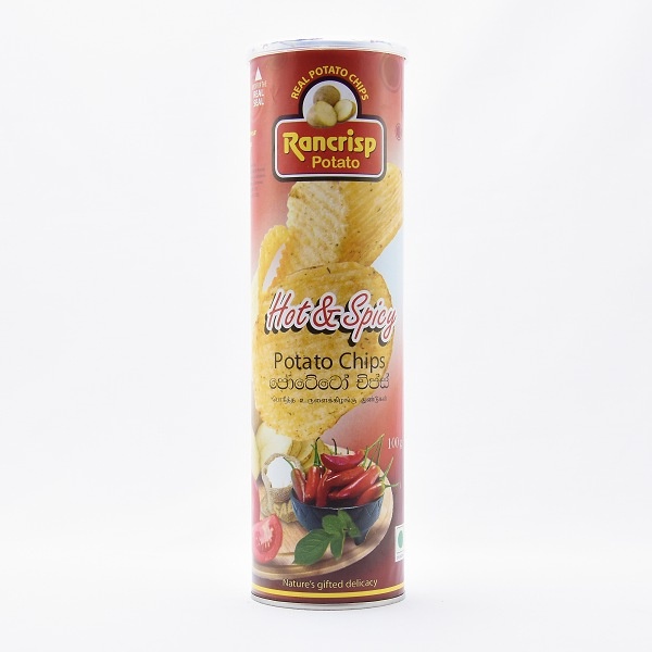 Rancrisp Potato Chip Hot & Spicy 100G - RANCRISP - Snacks - in Sri Lanka