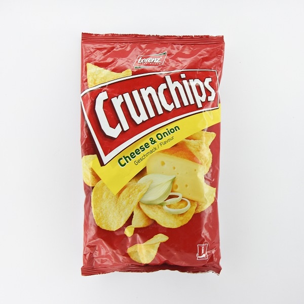 Lorenz Crunchips Cheese & Onion Potato Chips 100G - LORENZ - Snacks - in Sri Lanka