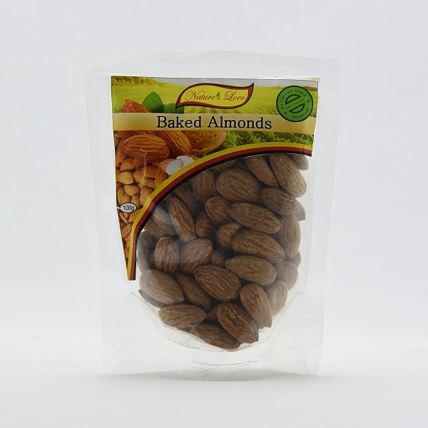 Nature'S Love Baked Almonds 100G - NATURE'S LOVE - Snacks - in Sri Lanka