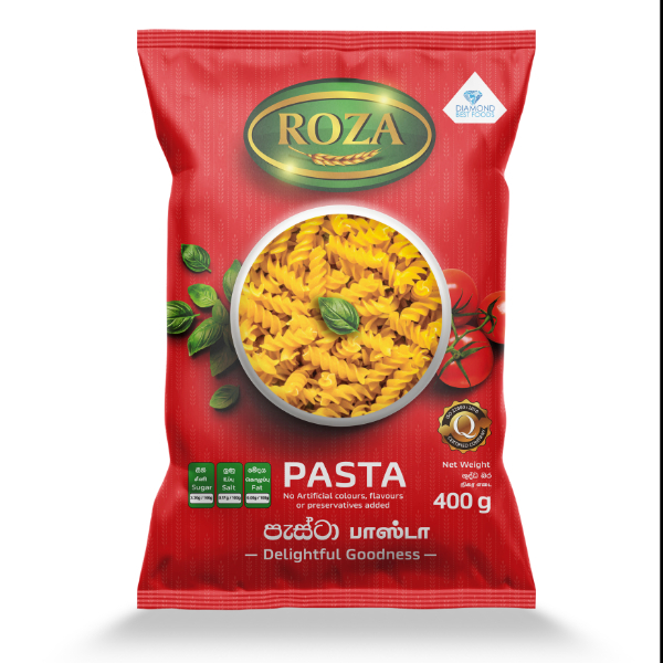 Roza Pasta Fussilli 400G - ROZA - Pasta - in Sri Lanka