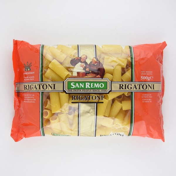 San Remo Pasta Rigatoni No.22 500G - SAN REMO - Pasta - in Sri Lanka