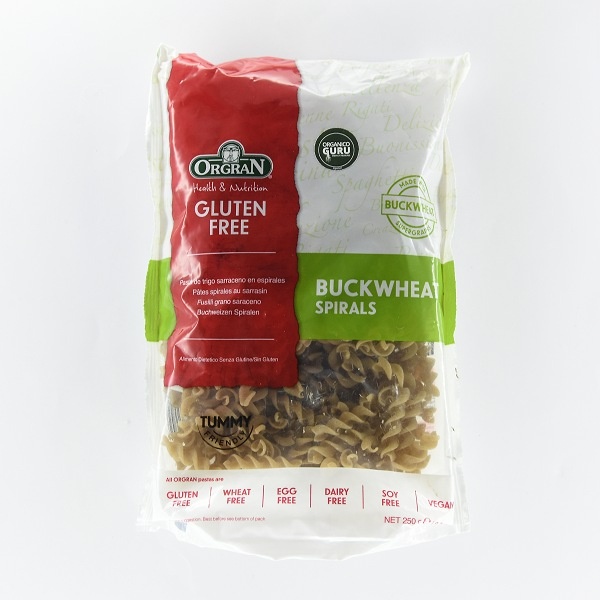 Orgran Pasta Gluten Free Buckwheat Spirals 250G - in Sri Lanka